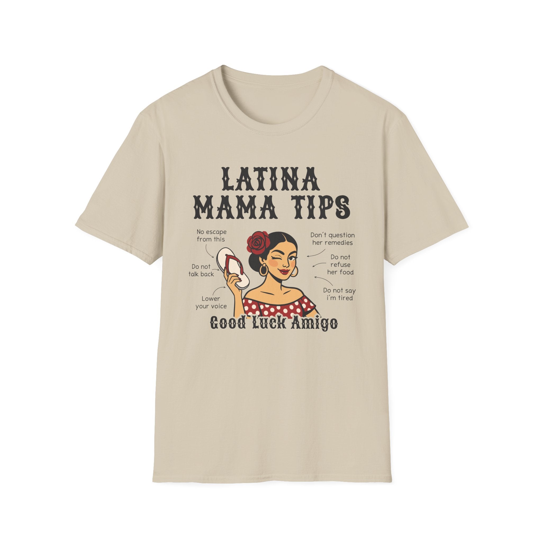 Latina Mamá Tips T-Shirt