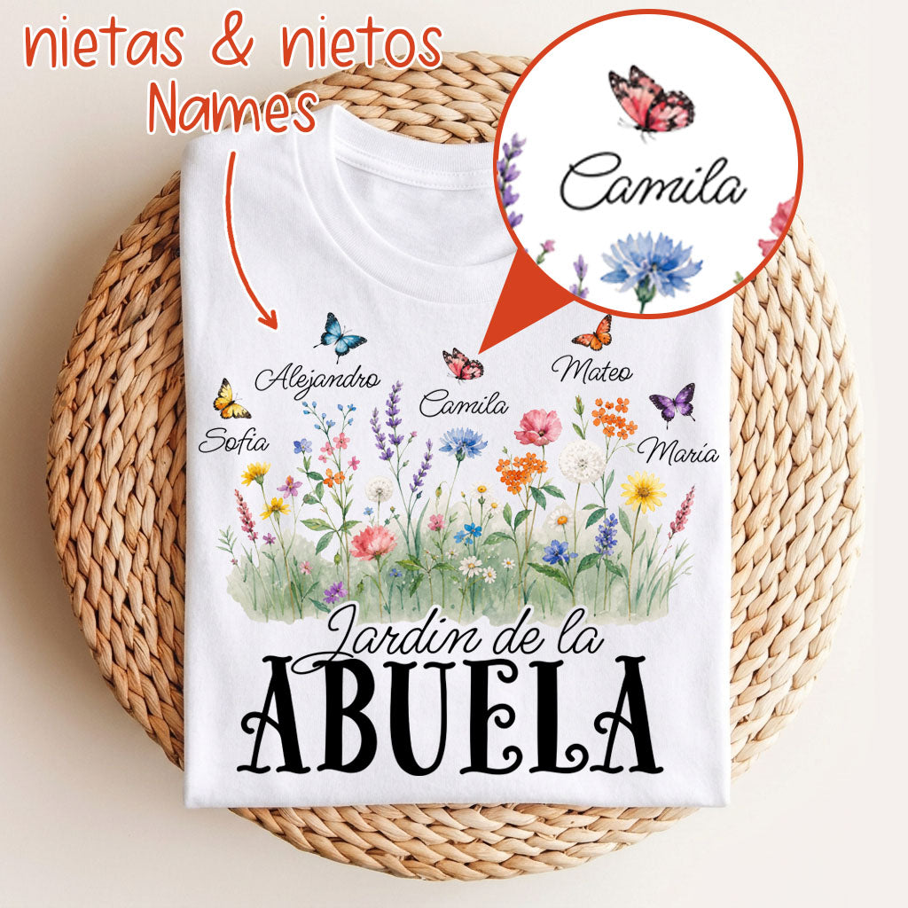 Personalized Jardín de la Abuela T-Shirt