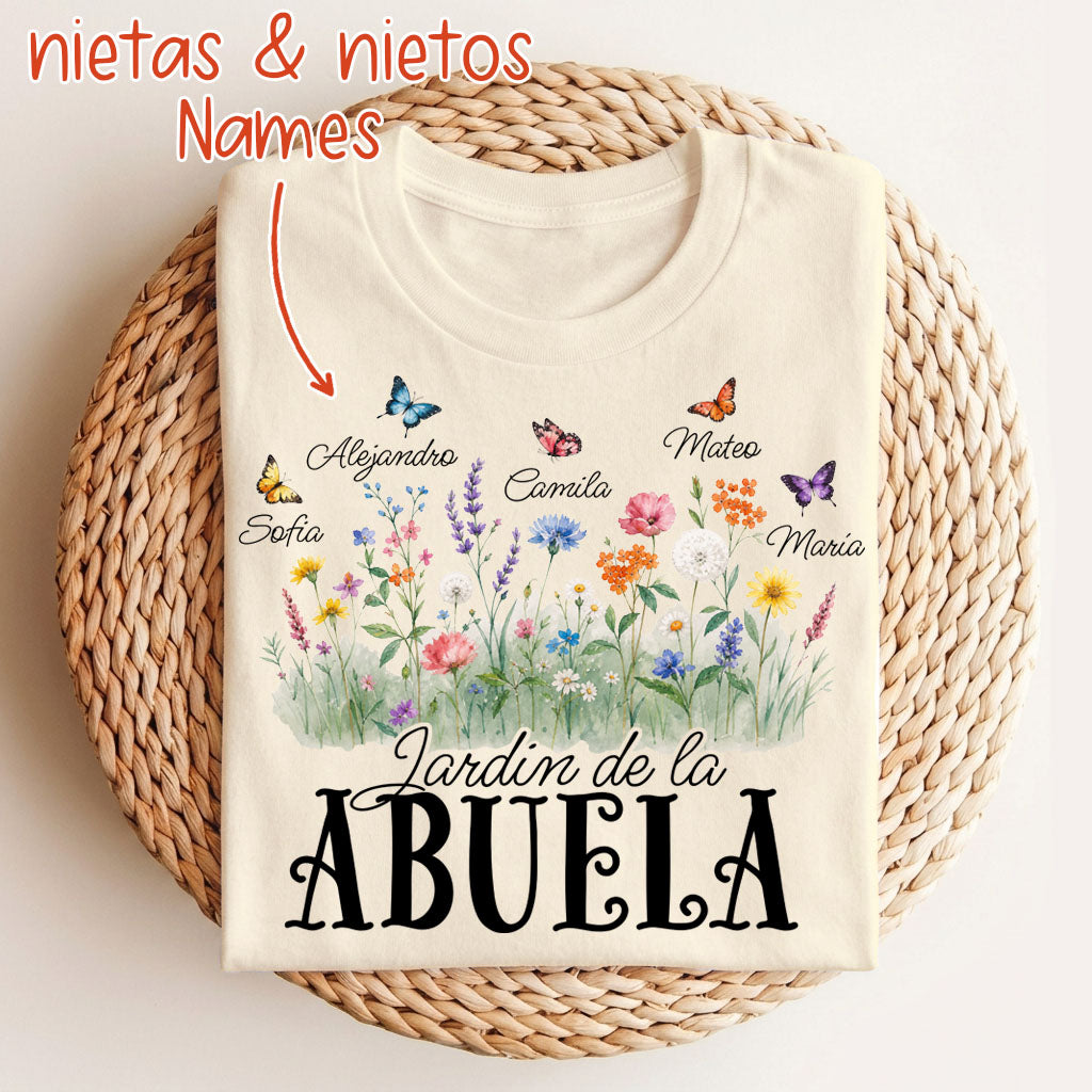 Personalized Jardín de la Abuela T-Shirt