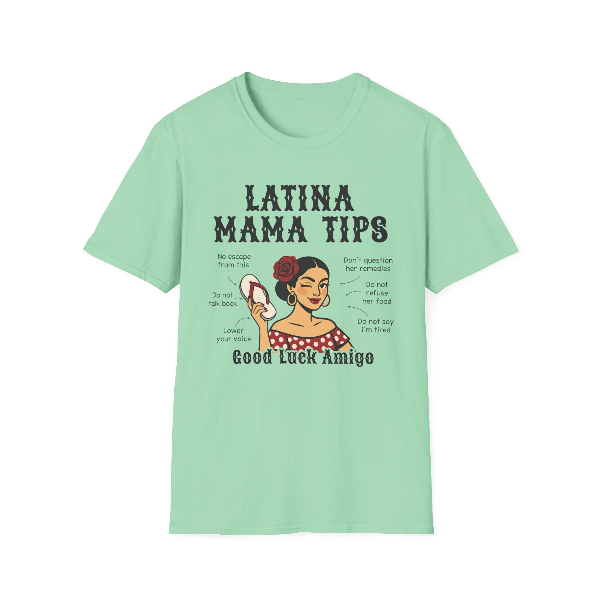 Latina Mamá Tips T-Shirt