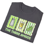 The Three Amigos Doodle Style T-Shirt