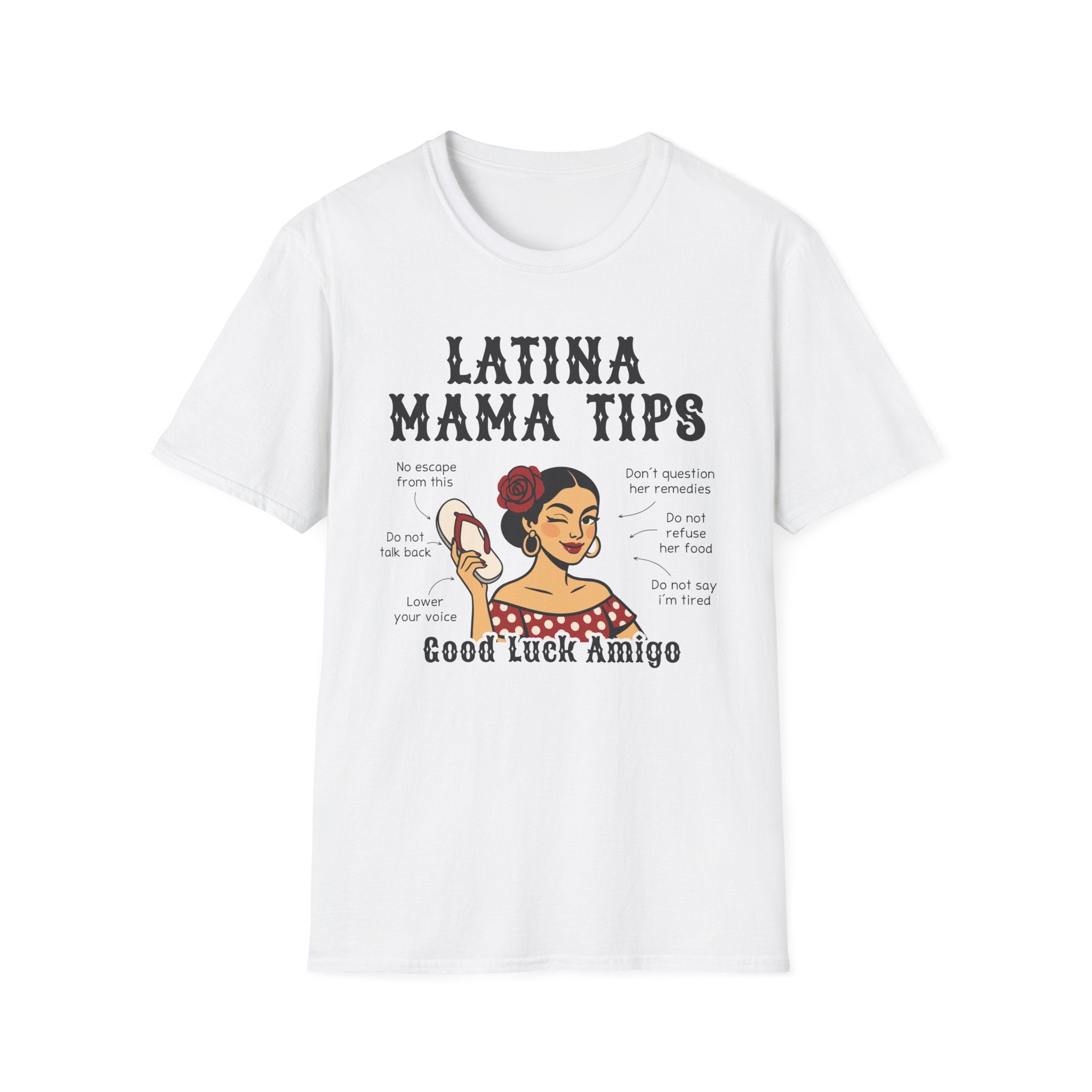 Latina Mamá Tips T-Shirt
